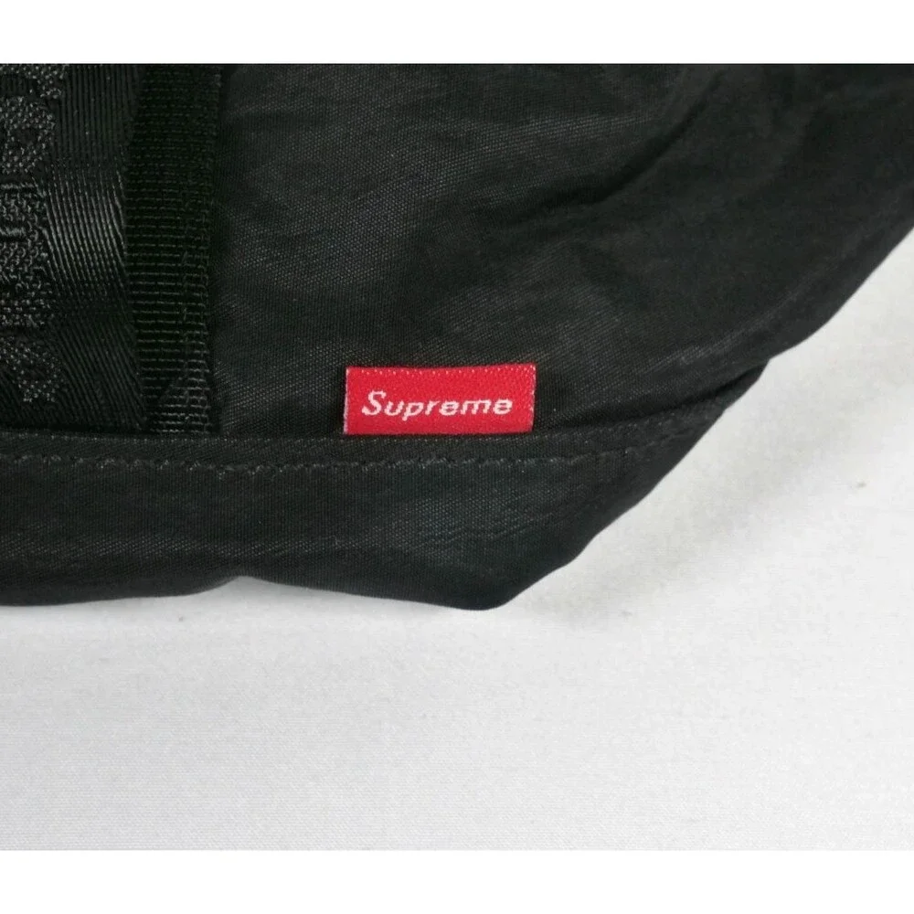 Supreme Black Canvas Tote Bag FW20 - 25L